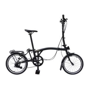 Bicicleta Plegable Unisex con 3 Marchas Internas y 2 Externas, Ruedas de 16 Pulgadas, 6 Velocidades, Estilo Británico, Portátil y Avanzada, 3*2 - Product Image 2