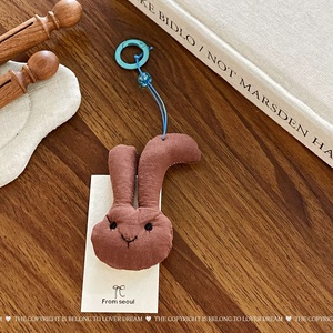 2026 New Soft School Bag Pendant Versatile Clothing Accessories Girl Lovely Plush <b>Anime</b> Design Mushroom Puppy Handbag Charms - Product Image 5