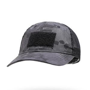 Ademende Tactische Pet Van Mesh-Heren Haak En Lus Badge Patch Camo Hoed Voor Buiten En Honkbal | Lichtgewicht En Duurzaam - Product Image 3