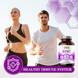 Tabletas de Zinc OEM ODM Sin Gluten, Sin Lácteos, Apoyo al Sistema Inmunológico y Antioxidante, Absorción, Crecimiento Celular, Formación del ADN - Product Image 6