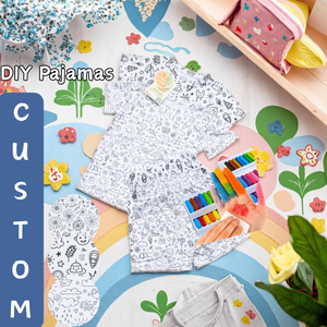 克瑞儿童DIY睡衣套装幼儿DIY睡衣儿童软棉趣味工艺婴儿睡衣 - Product Image 1