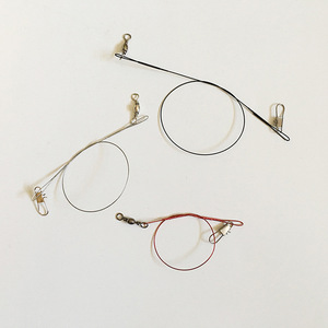 Filo da pesca Anti-morso in acciaio ad alto tenore di carbonio 15cm/20cm/25cn/30cm - Product Image 5