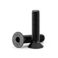 Produsen Pengikat Xinchi Menyediakan Sekrup Kepala Datar Hex Socket dari Baja Karbon dan Baja Tahan Karat DIN 7991 / ISO 10642