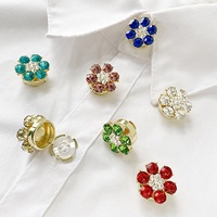 Clip de couverture de bouton remplaçable jupes personnalisées robe bouton pression fermoir bouton bijoux broches