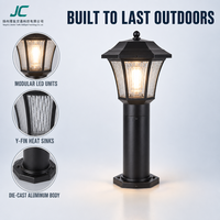 Lampadaire extérieur à LED alimenté par courant alternatif, étanche IP65, pour jardin, allée, patio, parc, décoration paysagère