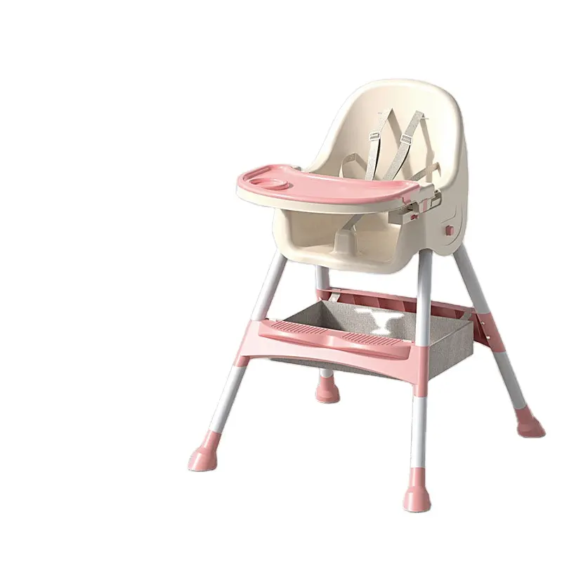 2024 Factory Promotion Adjustable Backrest Baby Dining Chair and Comfortable Baby Chair Dual Panel without Cushion