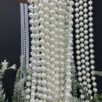 Décor de mariage détachable en acrylique et métal, accessoires de décoration de mariage DIY avec chaîne de perles pour événements élégants