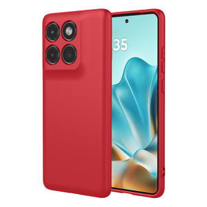 Coque de téléphone en silicone pour Motorola Edge 60 <span class=keywords><strong>Pro</strong></span>, doublure en microfibre, coque de téléphone en gel TPU souple en caoutchouc pour Motorola <span class=keywords><strong>Moto</strong></span> G55 G75 G85 - Product Image 4