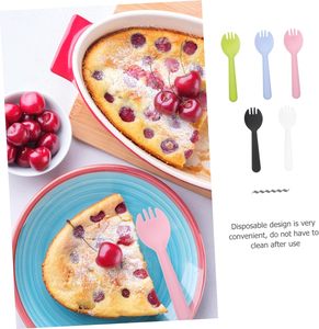 Plateau de cuisson jetable pour gâteau d'anniversaire avec fourchette, couteau et cuillère en bois de bouleau - Sans BPA, sans danger pour les aliments, compostable - Product Image 5