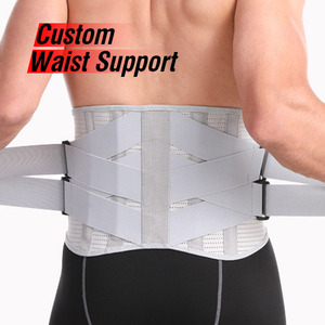 Soporte de cintura transpirable OEM, cinturón <span class=keywords><strong>Lumbar</strong></span> <span class=keywords><strong>para</strong></span> aliviar el dolor de espalda inferior <span class=keywords><strong>para</strong></span> hombres y mujeres, protección de compresión - Product Image 1
