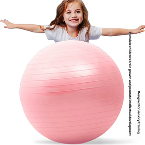Pelota de Yoga de PVC a Prueba de Explosiones, Ecológica, Duradera y Suave para <span class=keywords><strong>Ejercicios</strong></span> de <span class=keywords><strong>Embarazo</strong></span>, 25 cm de Diámetro, Ligera - Product Image 2