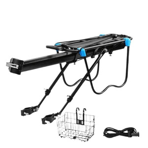 <span class=keywords><strong>Porte</strong></span>-bagages arrière à fixation rapide pour vélo, en alliage d'aluminium léger, pour vélo de route, tourisme et trajets quotidiens - Product Image 2