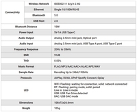 Arylic S10+ Audio-Streaming-Empfänger Spotify Connect AirPlay DLNA Drahtloser Adapter für Stereosysteme