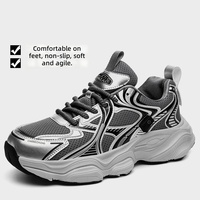 Muestras Gratis de Zapatos Deportivos de Lujo para Hombre y Mujer, con Malla Transpirable y Amortiguación, Suela de Goma Personalizada