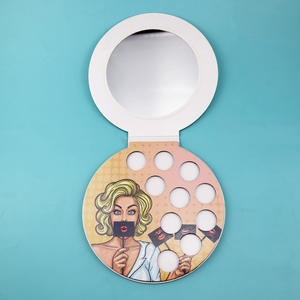 Palette de fards à paupières professionnels à haute pigmentation, étui de <span class=keywords><strong>maquillage</strong></span> vide à marque privée, finition métallique, poudre scintillante pour les yeux, diverses carnations - Product Image 3