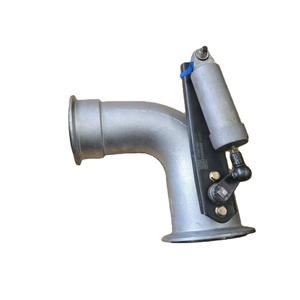 <span class=keywords><strong>Tuyau</strong></span> d'échappement robuste en fonte WG9725541041 avec soupape papillon <span class=keywords><strong>de</strong></span> frein pour moteur Weichai WD615 69 47 Camion Sinotruk HOWO - Product Image 1