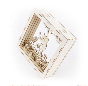 Bán buôn khỉ đóng khung gương Câu Đố trẻ em Trò chơi giáo dục đồ chơi ghép hình câu đố - Product Image 6