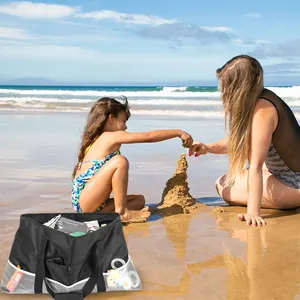 2024 borsa da spiaggia da viaggio all'aperto di grande capacità borsa a tracolla da donna da spiaggia Tote Bag per uomo donna