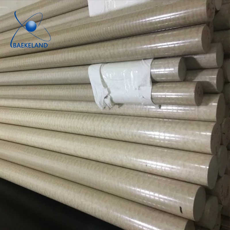 High quality high temperature resistant natural color PPS rod PPS bar black PPS-GF40 rod