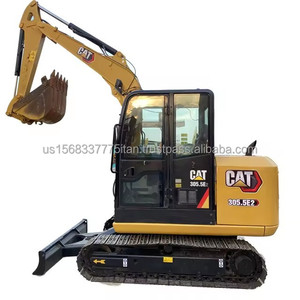 Mini-excavatrice hydraulique Caterpillar 305.5e2, poids opérationnel de 5,5 tonnes, composants de pompe moteur principaux, utilisée pour une benne de 0,25 m³ de 2023 - Product Image 1