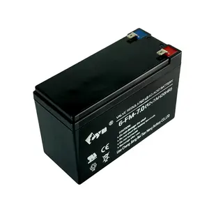 12V7AH 20HR แบตเตอรี่บํารุงรักษาฟรี 12V 7AH 7.2AH 9AH 12AH แบตเตอรี่ตะกั่วกรดปิดผนึกแบตเตอรี่ ups