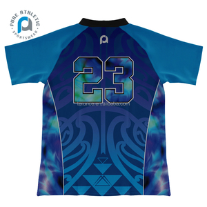 Maillot Rugby Maori PURE Sublimation Personnalisé 100% Polyester Tatouage Chemise Rugby Respirant Maillot Rugby League - Product Image 6