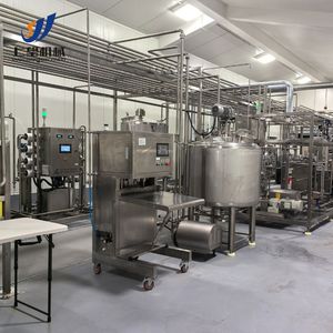 Machine à yaourter industrielle Petite usine de pasteurisation du lait <span class=keywords><strong>Ligne</strong></span> de production de yaourt au fromage avec pompe comme composant principal - Product Image 1