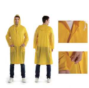 HPR0127 Yellow Color Others Rain Coat and Pants Customized Logo Accessories Made in China - Product Image 3