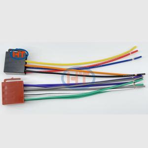 ISO kabel Perempuan memanfaatkan 15cm PVC mobil Stereo Adaptor konektor Radio kawat konektor Adaptor Plug Kit untuk mobil elektronik - Product Image 3