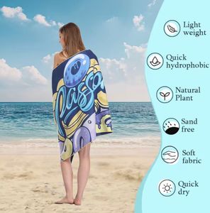 Asciugamano da spiaggia bifacciale - Tessuto ultra morbido e delicato sulla pelle - Product Image 4