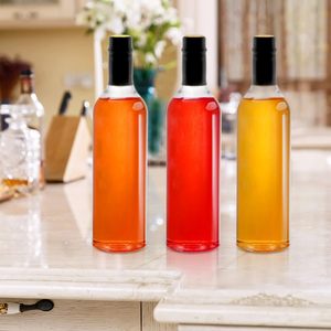 Bouteilles en verre transparent de 500 ml/16 oz avec bouchons en liège et capsules thermorétractables, bouteilles pour la fabrication de vin et de jus maison, pour Bordeaux - Product Image 3