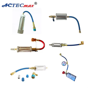 ACTECmax R134A <span class=keywords><strong>Kit</strong></span> de <span class=keywords><strong>Carga</strong></span> de Refrigerante Universal para <span class=keywords><strong>Aire</strong></span> <span class=keywords><strong>Acondicionado</strong></span> de Coche, Hembra 1/4" SAE a Macho, AC.135.1320, <span class=keywords><strong>Kit</strong></span> de Recarga de <span class=keywords><strong>Aire</strong></span> <span class=keywords><strong>Acondicionado</strong></span> para Coche - Product Image 2