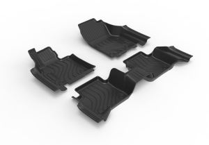 Alfombrillas de TPE para Auto Autobo para Mazda CX-50 2024, Juego Completo para SUV <span class=keywords><strong>Crossover</strong></span>, Color Negro de Lujo, Fáciles de Limpiar, Protección para Todo Clima - Product Image 2