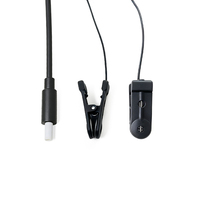 Cordon d'électrode médical en chlorure d'argent avec pince auriculaire, prise mâle DC 2,35 mm, fil de fixation auriculaire pour équipement de physiothérapie