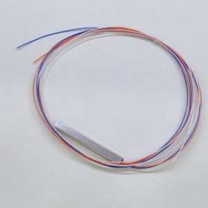 สายไฟเบอร์ออปติก FTTH คุณภาพดี 1x2 มินิ PLC Splitter พร้อมท่อเหล็ก 0.9 มม. ไม่มีคอนเนคเตอร์ Optical Mini PLC - Product Image 2