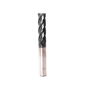Fresa de extremo de 2, 5, 6, 8, 10, 12 mm, 4 filos, con recubrimiento, herramienta de corte de acero para máquina - Product Image 2