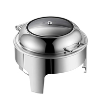 Profession elle Edelstahl Elektro Food Warmer Buffet Set Rechteck & Runde Chafing Dish für Hotels & Restaurants Küche verwenden