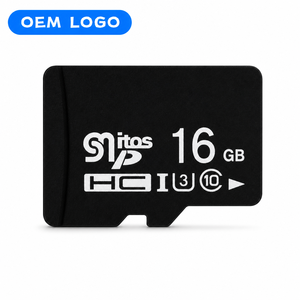 Carte mémoire SD en gros d'usine, carte TF haute vitesse 16 Go en plastique noir, carte SDXC TW 10G 512 Go, CE FCC RoHS 2.7V - 3.6V - Product Image 1