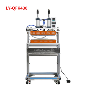 Machine de scellage pour emballage LY-QFK150 QFK430, scelleuse thermique pneumatique personnalisée 150x25mm 400x30mm pour feuille d'aluminium plate - Product Image 5