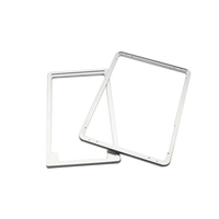 Profil en aluminium personnalisé écran tactile cadre d'affichage usinage CNC fil EDM estampage de précision traitement de surface anodisation par cintrage