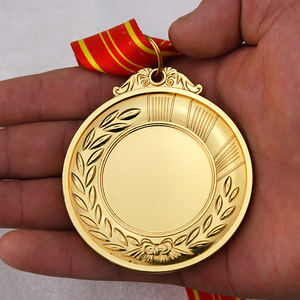 Médaille de sport de course à pied bon marché au détail, personnalisez votre logo, médaille vierge - Product Image 6