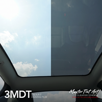 Película Inteligente 3MDT Pdlc para Autos 12V para Tesla Model 3 Y S X, Reequipamiento de Techo Panorámico