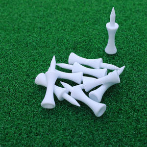 Venta al por mayor <span class=keywords><strong>de</strong></span> fábrica personalizado Durable corto <span class=keywords><strong>de</strong></span> plástico Golf Tees con diseño reductor - Product Image 2
