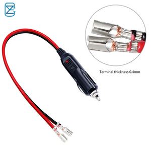 <span class=keywords><strong>Adaptateur</strong></span> mâle 12V chargeur de cigare pour voitures 1 an 10A 12-24V borne de prise allume-cigare stéréoscopique - Product Image 3