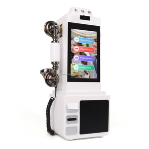 Livre <span class=keywords><strong>d</strong></span>'or vidéo et audio tactile 8'' avec <span class=keywords><strong>enregistreur</strong></span> vocal pour mariages et événements, cabine téléphonique rétro, cabine photo - Product Image 6