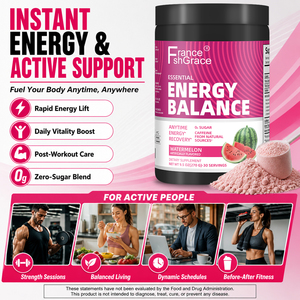 Nutraceutical Energy Balance Supplement Manufacturer with Amino Blend Green Tea Focus and Recovery 270g Energy Balance Powder - Product Image 2