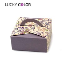 Emballage de fête personnalisé de luxe, boîtes cadeaux avec ruban, boîte à gâteaux bonbons au chocolat