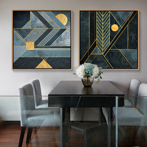 Quadro Moderno Astratto su Tela di Alta Qualità, Dipinto Decorativo con Cornice per Arredamento Murale, Prodotto in Cina - Product Image 2