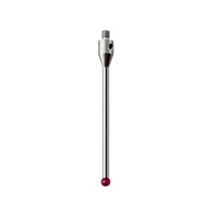 M3-30mm Length-3mm boule de rubis tige en acier inoxydable CMM stylet de sonde tactile CNC stylet de sonde tactile stylet droit