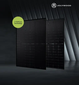 Panneau solaire Moolar JW-HD108N-R2 550W tout en verre noir avec une efficacité de 23% Technologie J durable pour une vie écologique - Product Image 1